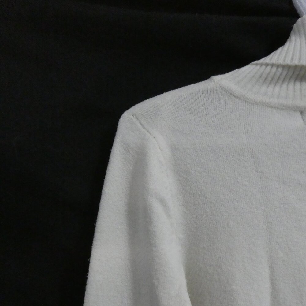 COSTA BLANCA - Knitwear | small - medium | Ivory Ribbed Turtleneck Sweater - Picture 9 of 15